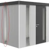 Pannello luminoso per casetta da giardino Neo Biohort argento metallizzato
