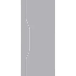 Pannello Maputo pvc grigio 90,7x210 cm