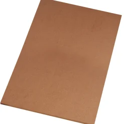 Pannello MDF Sp 8 mm marrone al taglio