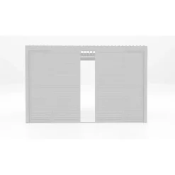 Pannello scorrevole Calicantus Sliding Blind bianco 4 m
