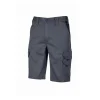 Pantaloni corti da lavoro in cotone elasticizzato Bonito grey iron M