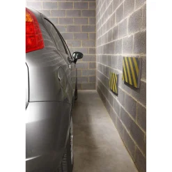 Paracolpi garage 50x25 cm 2 pz giallo-nero