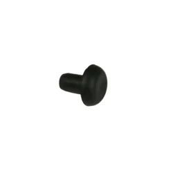 Paracolpi testa bombata Ø 24 mm e gambo Ø 11 mm nero confezione da 8