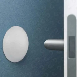 Paracolpo adesivo per muro bianco 4 pz