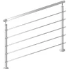 Parapetto in acciaio inox satinato in kit Modulo A1