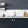 Paraschizzi Autoadesivo ignifugo Marmo Bianco 260x60 cm