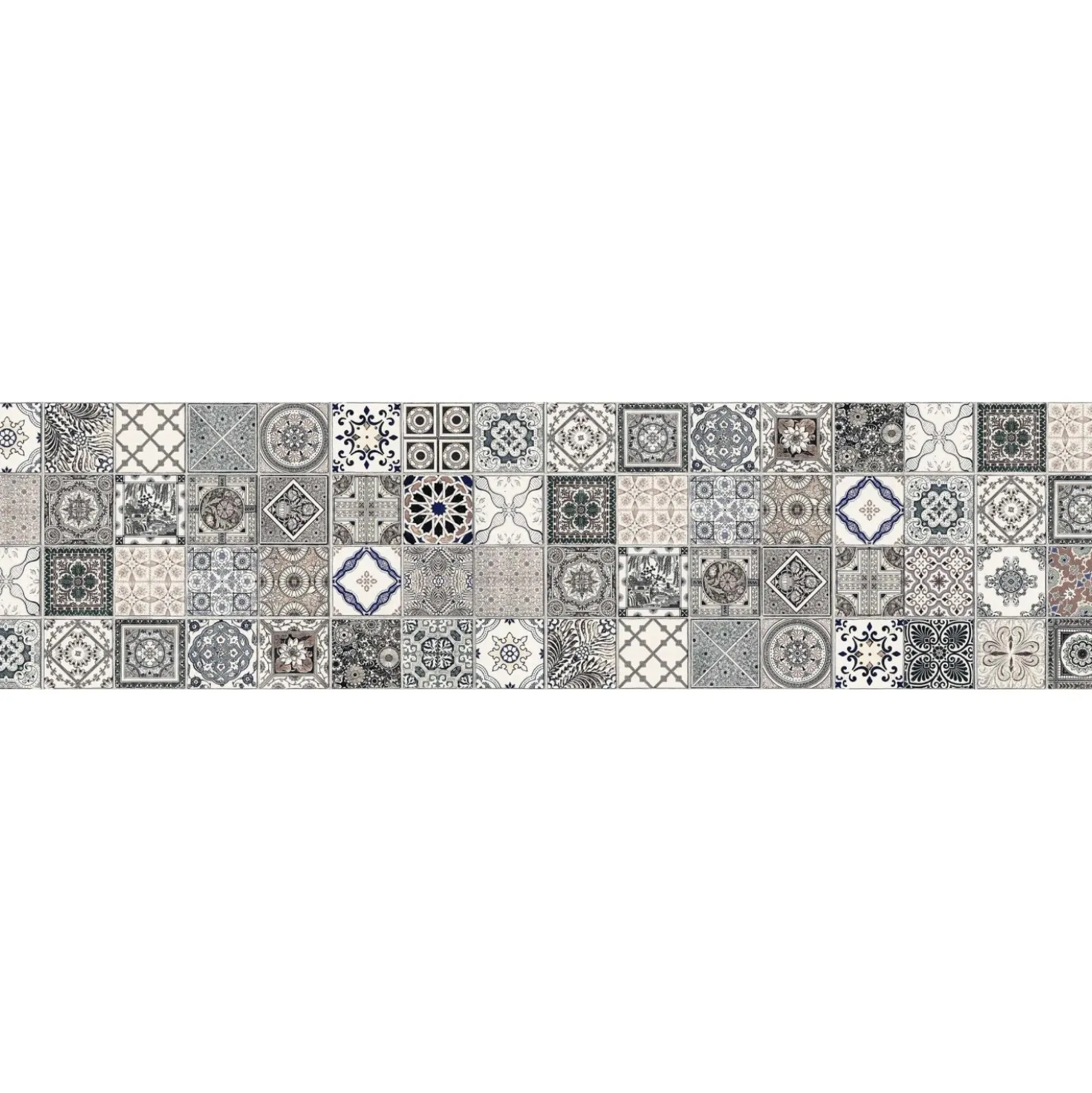 Paraschizzi cucina adesivo Azulejos Vintage 45x180 cm