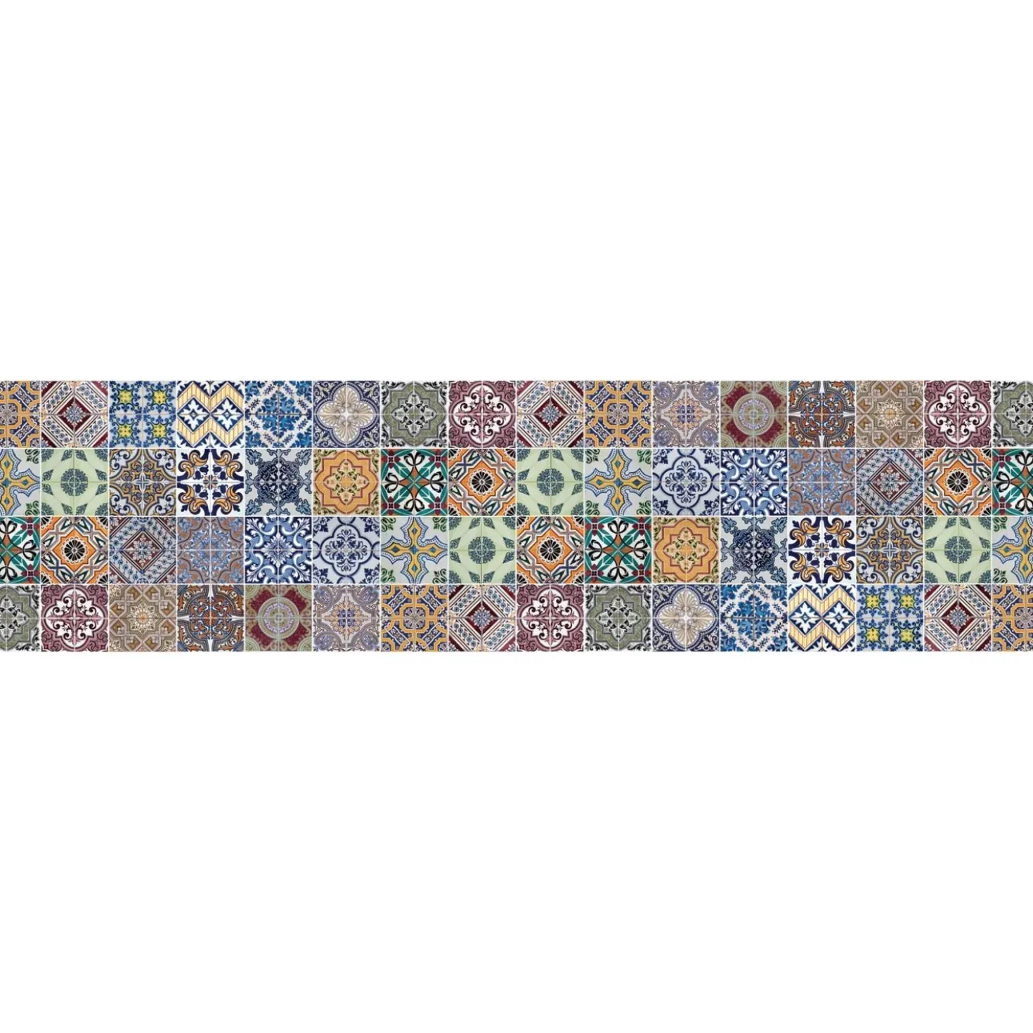 Paraschizzi cucina adesivo Azulejos 45x180 cm