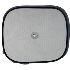 Parasole auto set nero 44x36 cm