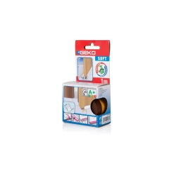 Paraspifferi porta adesivo pvc espanso mm 38x100 cm marrone soft