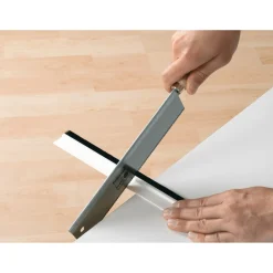 Paraspifferi sottoporta standard Tesamoll per pavimenti lisci L 12 mm trasparent