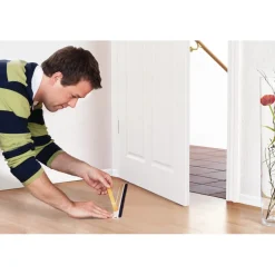 Paraspifferi sottoporta standard Tesamoll per pavimenti lisci L 12 mm trasparent