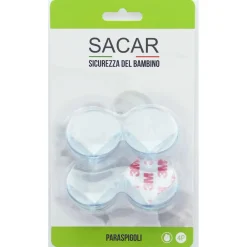 Paraspigoli trasparenti tondi