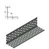 Paraspigolo a L forato metallico in acciaio zincato 6/10 L 3 m