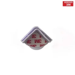 Paraspigolo adesivo bianco 4x4x2 cm 4 pz
