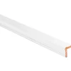 Paraspigolo in ayous barocco bianco 20 mm x 20 mm