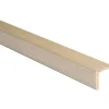 Paraspigolo in ayous liscio grezzo 20 mm x 20 mm