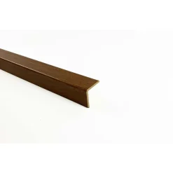 Paraspigolo in MDF 2,8x2,8x270 cm noce medio