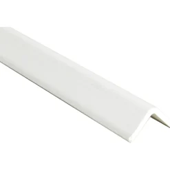 Paraspigolo in pvc bianco 30 mm x 30 mm