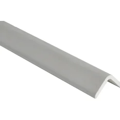 Paraspigolo in pvc grigio 30 mm x 30 mm