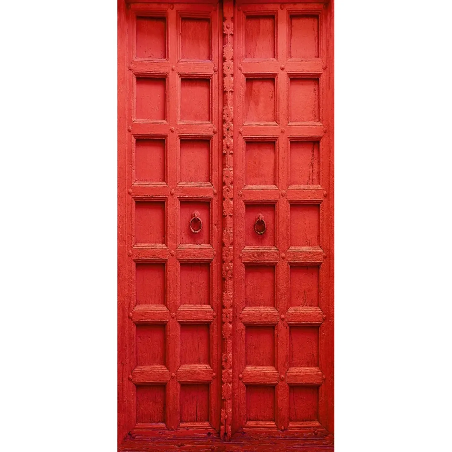 Parato per porte Red door 92 cm x 202 cm
