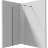 Parete doccia a scomparsa Idrostile 1100x1950 mm titanio