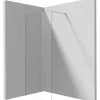 Parete doccia a scomparsa Idrostile 800x1950 mm cromo