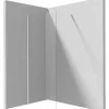 Parete doccia a scomparsa Idrostile 1100x1950 mm bianco
