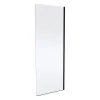 Parete doccia fissa Slim 97,5-99x200 cm nera