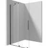 Parete doccia scorrevole Cabaiguán Idrostile 800x1950 mm titanio