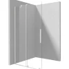 Parete doccia scorrevole Cabaiguán Idrostile 1400x1950 mm bianco