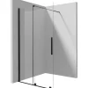 Parete doccia scorrevole Cabaiguán Idrostile 1200x1950 mm nero