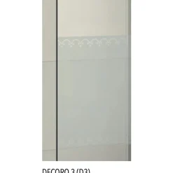 Parete doccia Walk in Kalt 160 cm argento/lastra fumè decoro 3
