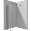 Parete doccia walk-in Idrostile 500x2000 mm nero