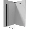 Parete doccia walk-in Idrostile 1100x2000 mm nero