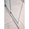 Parete scorrevole per pergola in vetro Biohort vetro trasparente 4,5 m bianco