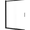 Parete vasca da bagno Idrostile 100x140 cm nero