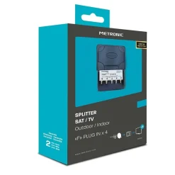 Partitore TV-SAT Metronic 1 in- 4 out da esterno