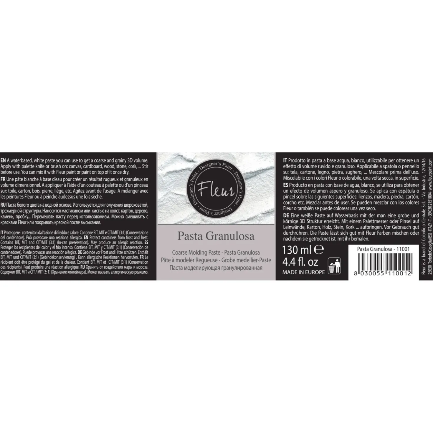 Pasta granulosa Fleur Specials bianco 130 ml