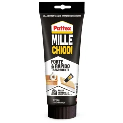 Pattex Millechiodi trasparente 52 g