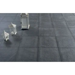 Pavimento castello antracite 60 x 60 x 2 cm
