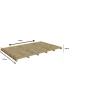 Pavimento in legno H300xL400xP5 cm