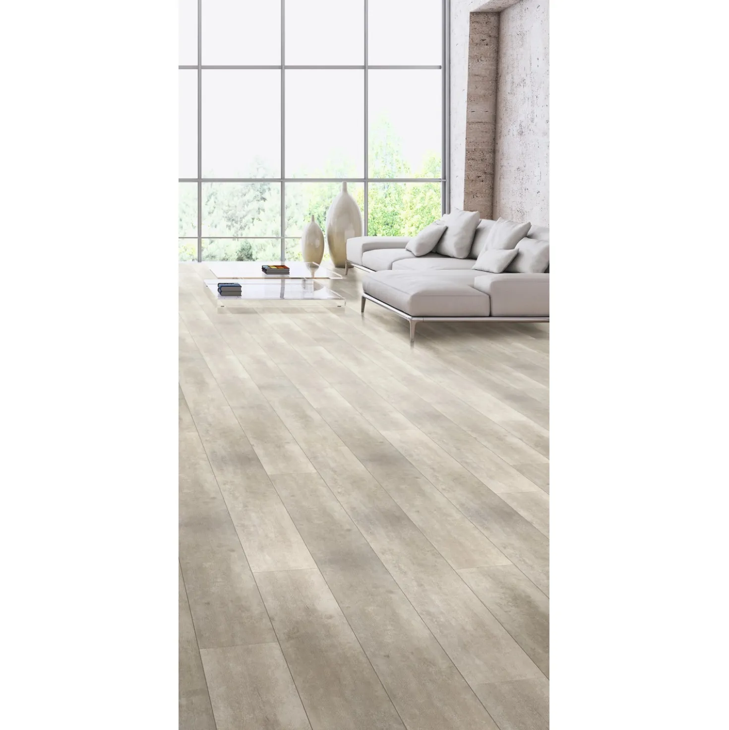 Pavimento laminato Masterfloor Concrete Fossil sp. 8 mm 2,402 m²