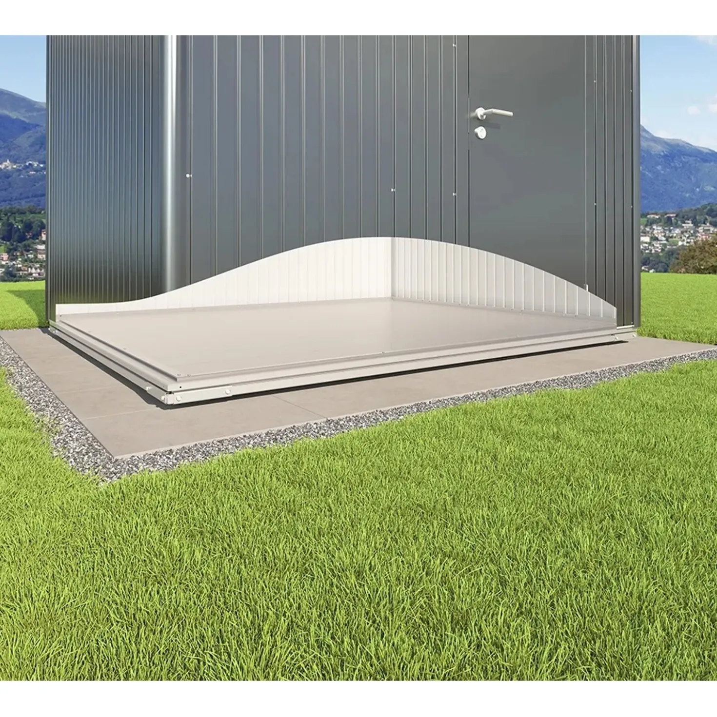 Pavimento Smartbase Biohort per casetta AvantGarde A8