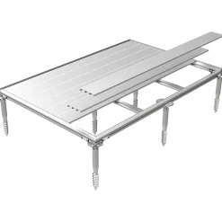 Pavimento Smartbase Plus Biohort per mini garage 117x140x65 cm