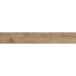 Pavimento SPC Felica marrone grigio sp 5 mm 121,9x17,8 cm