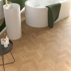 Pavimento SPC Legend rovere scuro sp 4+1 mm 128x29,5 cm