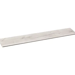 Pavimento SPC rovere bianco sp 3,5+1 mm 122x18 cm