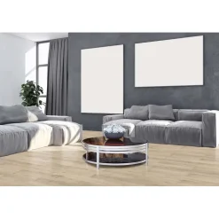 Pavimento SPC Stagna beige sp 4 mm 17,78 x121,92 cm