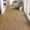Pavimento SPC Tobacco rovere scuro sp 4+1 mm 128x19,2 cm